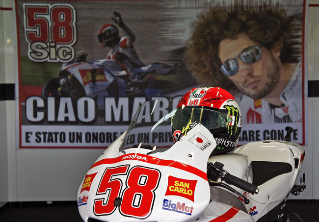 Tre anni fa la morte di Simoncelli. Gp Malesia nel segno del Sic
