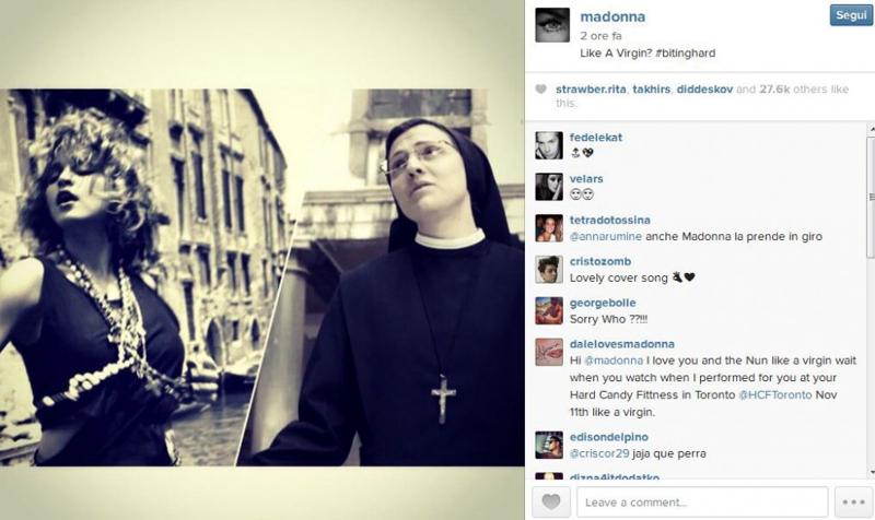Madonna e Suor Cristina: “Sorelle per la vita” Madonna e Suor Cristina: “Sorelle per la vita”