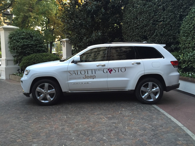 Jeep Grand Cherokee auto ufficiale di “Salotti del Gusto” Jeep Grand Cherokee auto ufficiale di “Salotti del Gusto”
