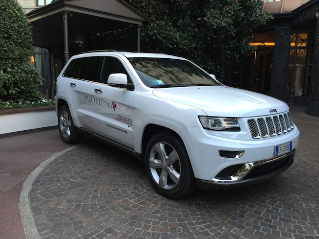 Jeep Grand Cherokee auto ufficiale di “Salotti del Gusto” Jeep Grand Cherokee auto ufficiale di “Salotti del Gusto”