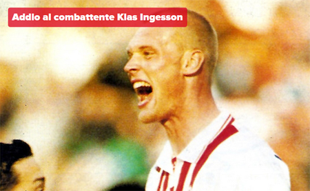 Morto Ingesson, 46 anni; ex Bari, Bologna e Lecce Morto Ingesson, 46 anni; ex Bari, Bologna e Lecce