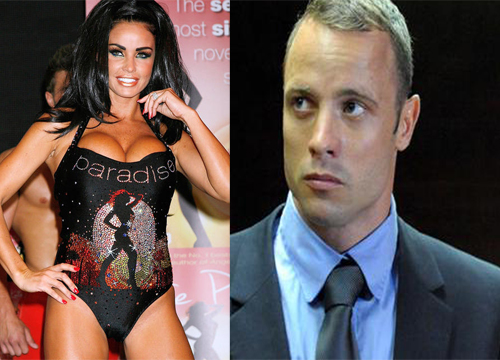 Pistorius, amore social con la prorompente pin up Katie Price Pistorius, amore social con la prorompente pin up Katie Price