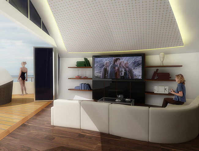 Albergo green e galleggiante sull’Oceano. L’idea italiana alle Maldive Albergo green e galleggiante sull’Oceano. L’idea italiana alle Maldive