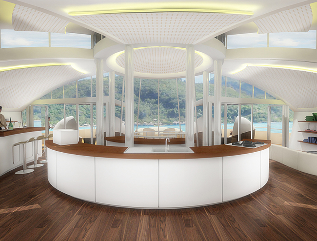 Albergo green e galleggiante sull’Oceano. L’idea italiana alle Maldive Albergo green e galleggiante sull’Oceano. L’idea italiana alle Maldive