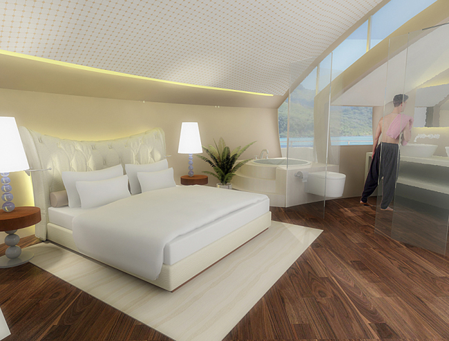 Albergo green e galleggiante sull’Oceano. L’idea italiana alle Maldive Albergo green e galleggiante sull’Oceano. L’idea italiana alle Maldive