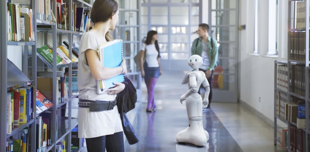 Il caffè venduto dai robot: ecco il primo commesso umanoide Il caffè venduto dai robot: ecco il primo commesso umanoide