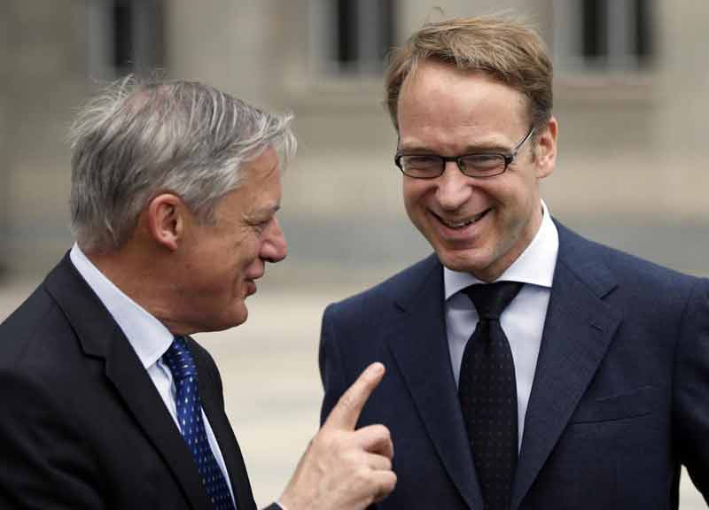 Bce/ Weidmann, espansione del bilancio della Bce è un’ipotesi, non un obiettivo. Nessun contrasto con Draghi Bce/ Weidmann, espansione del bilancio della Bce è un’ipotesi, non un obiettivo. Nessun contrasto con Draghi