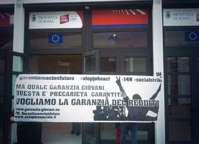 A Porta Futuro la rivolta dei movimenti. Blitz contro la “creatura” di Zingaretti