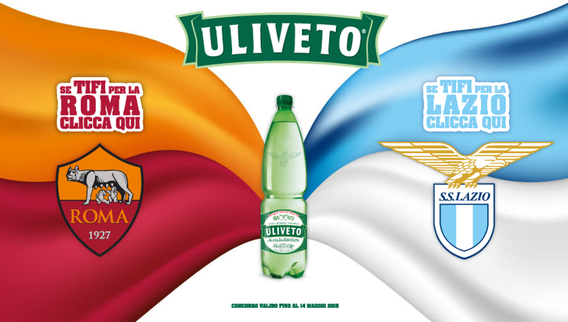 Uliveto mette d’accordo Roma e Lazio Uliveto mette d’accordo Roma e Lazio