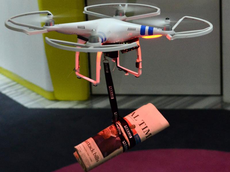 Galleria foto 'Ambrogio 2.0, il primo maggiordomo-drone' - foto 1