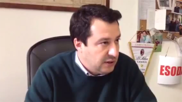 Salvini ad Affaritaliani.it: io premier e le carte le dà la Lega Salvini ad Affaritaliani.it: io premier e le carte le dà la Lega