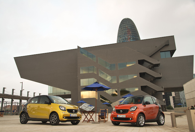 Fortwo e Fourfor la nuova generazione di Smart Fortwo e Fourfor la nuova generazione di Smart