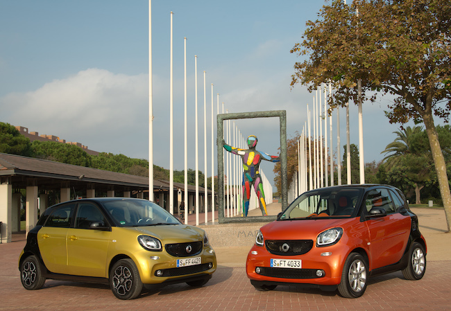 Fortwo e Fourfor la nuova generazione di Smart Fortwo e Fourfor la nuova generazione di Smart