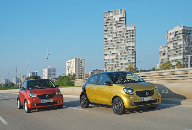 Fortwo e Fourfor la nuova generazione di Smart Fortwo e Fourfor la nuova generazione di Smart