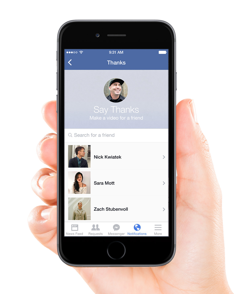 “Di’ grazie a qualcuno”, la nuova funzione Fb “Di’ grazie a qualcuno”, la nuova funzione Fb