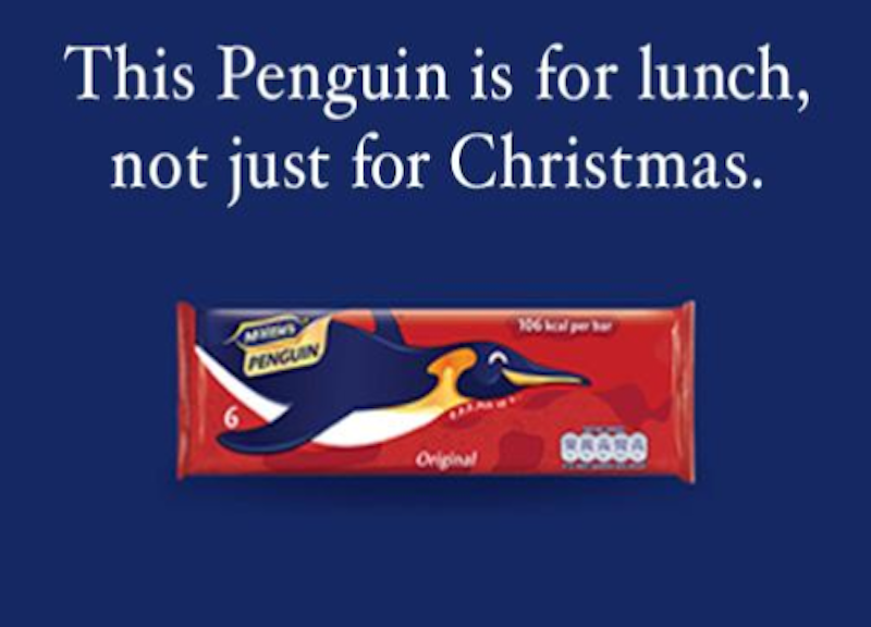 McVitis in scia a #MonthyThePenguin: la parodia diventa advertising McVitis in scia a #MonthyThePenguin: la parodia diventa advertising