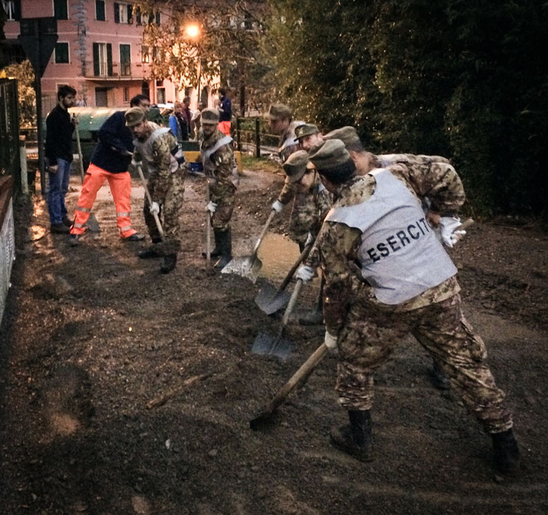 A Genova e Savona frane ed allagamenti. Esonda il Seveso a Milano A Genova e Savona frane ed allagamenti. Esonda il Seveso a Milano