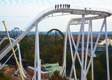 Gardaland, nuove montagne russe alte 42,5 metri