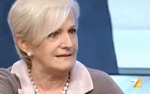 Le lacrime di Livia Turco in tv: la sinistra non è un ferro vecchio