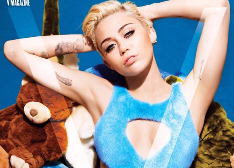 Miley Cyrus, una provocatrice per Golden Lady
