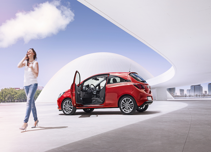 Nuova Opel Corsa : estetica originale con i tipici stilemi del marchio Nuova Opel Corsa : estetica originale con i tipici stilemi del marchio