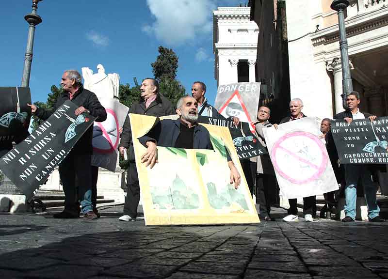I pittori di piazza Navona invadono il Campidoglio