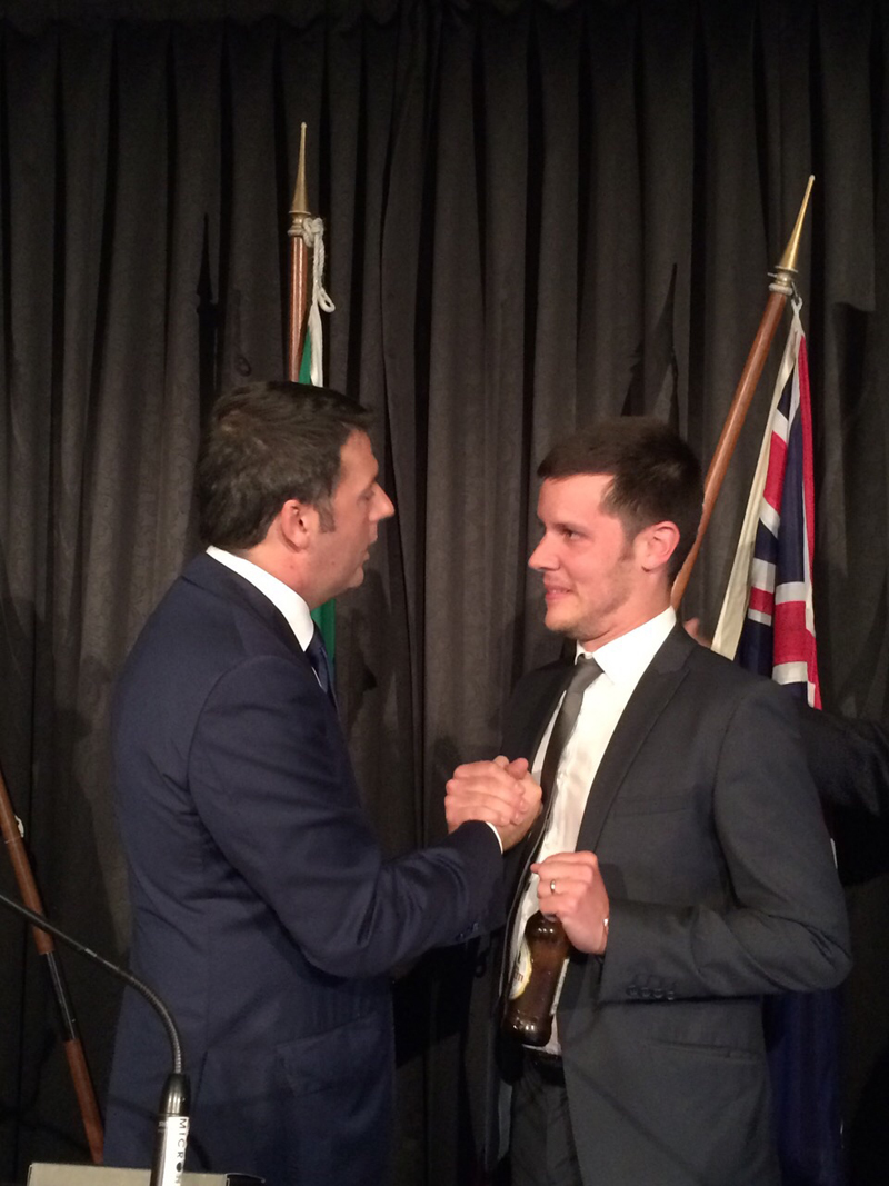 Renzi in Australia va a tutta Birra
