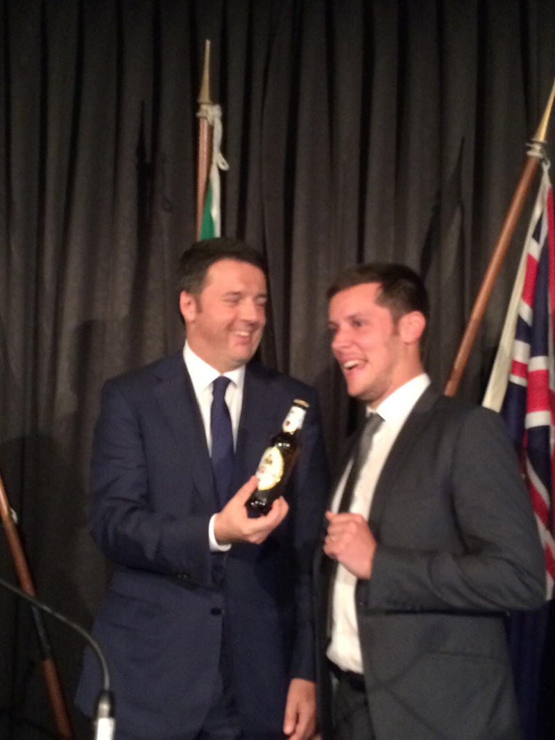 Renzi in Australia va a tutta Birra