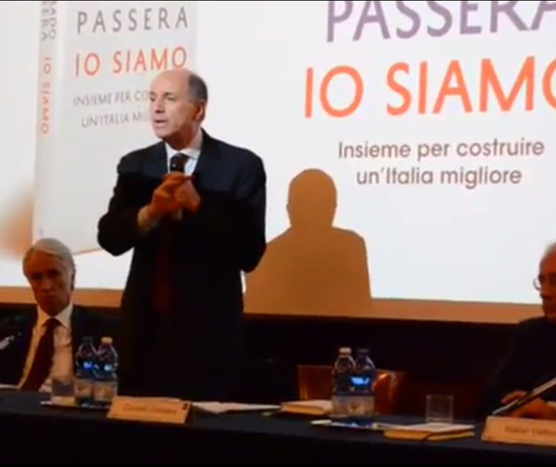 Passera: “Roma senza futuro”. Affare olimpico con Malagò Passera: “Roma senza futuro”. Affare olimpico con Malagò