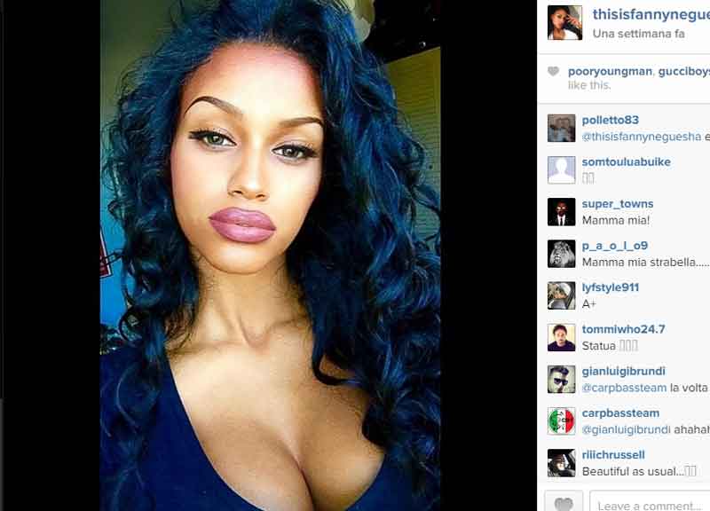 Fanny Neguesha: “Non è semplice stare con uno come Balotelli” Fanny Neguesha: “Non è semplice stare con uno come Balotelli”