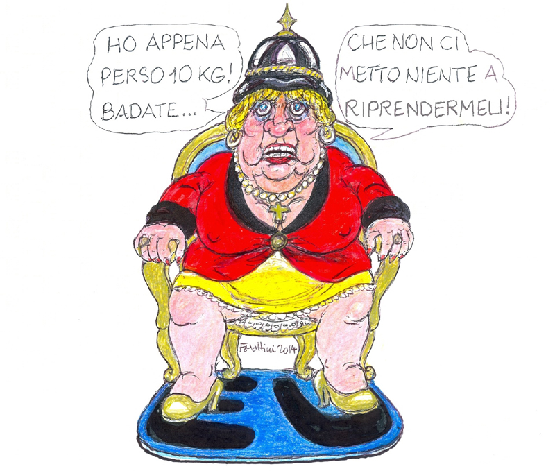 Forattini e il libro su Renzi-Pinocchio. Affari lo presenta