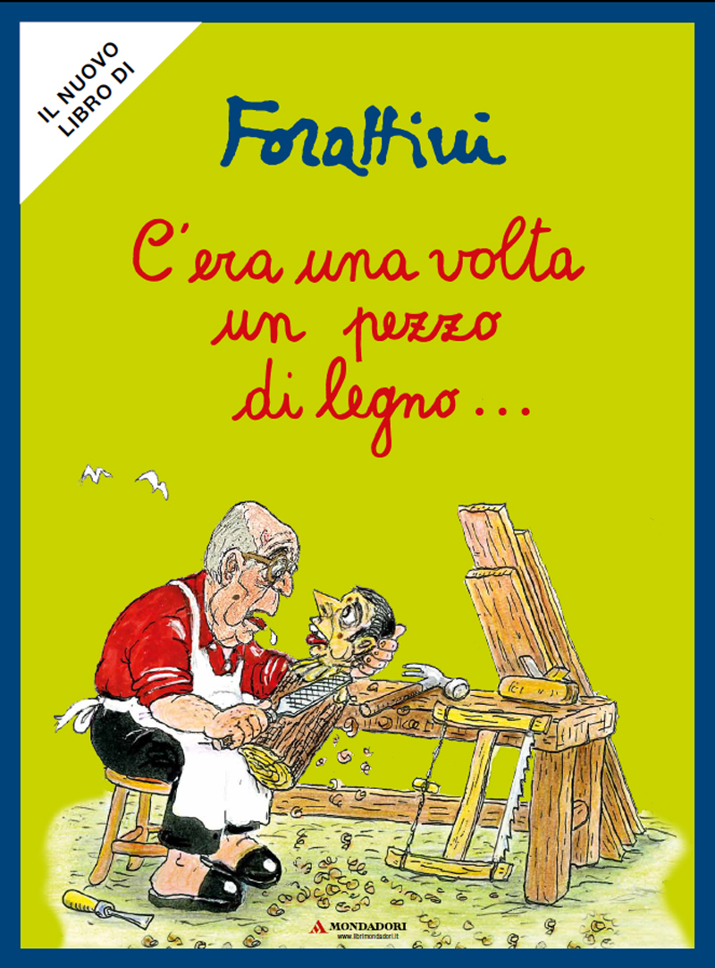 Forattini e il libro su Renzi-Pinocchio. Affari lo presenta