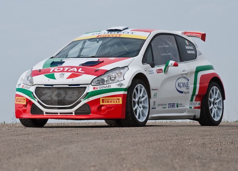 PEUGEOT 208 T16: al Monzarallyshow in livrea tricolore PEUGEOT 208 T16: al Monzarallyshow in livrea tricolore