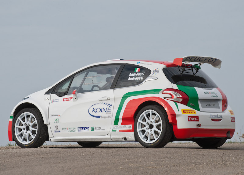 PEUGEOT 208 T16: al Monzarallyshow in livrea tricolore PEUGEOT 208 T16: al Monzarallyshow in livrea tricolore