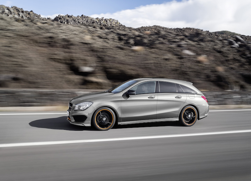 CLA Shooting Brake debutta una nuova icona di design