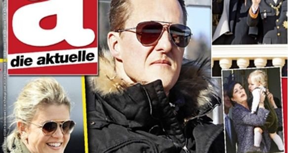 Michael Schumacher prende il sole, ma sarebbe un falso Michael Schumacher prende il sole, ma sarebbe un falso
