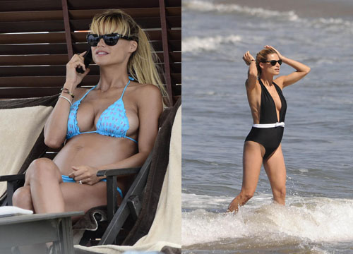 Michelle Hunziker, il pancione è sexy