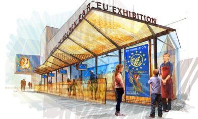 Anche l’Europa partecipa ad Expo2015. E si affida ad un cartone animato
