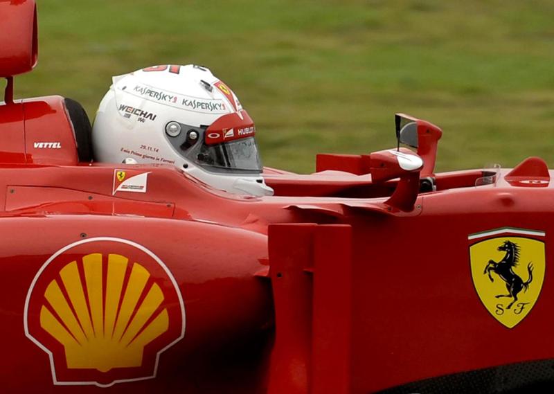 Vettel, casco speciale per il debutto in Ferrari Vettel, casco speciale per il debutto in Ferrari