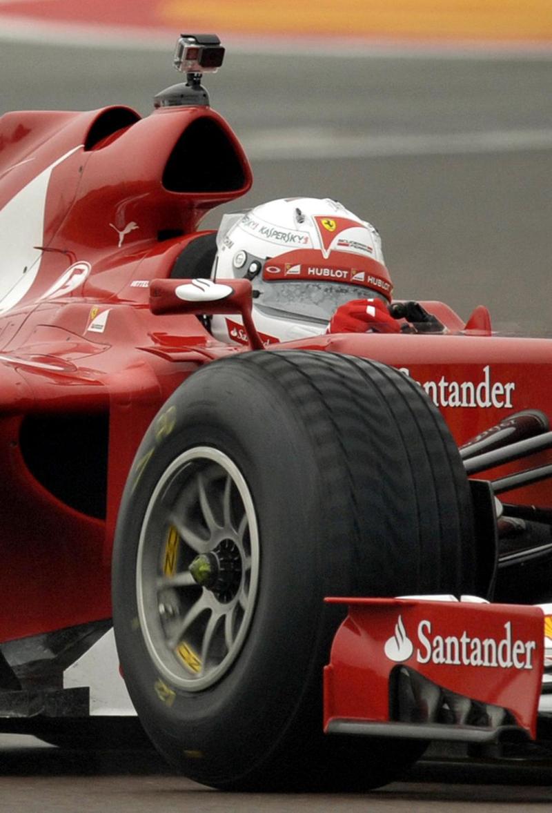 Vettel, casco speciale per il debutto in Ferrari Vettel, casco speciale per il debutto in Ferrari