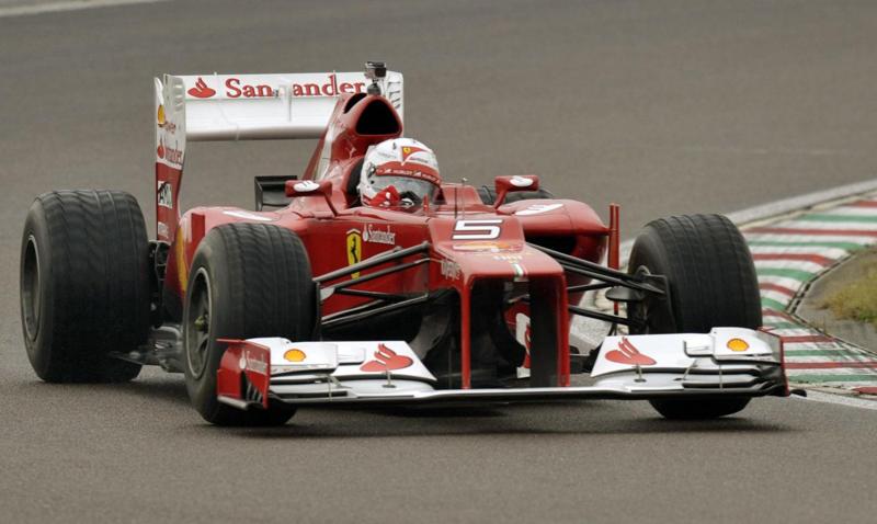 Vettel, casco speciale per il debutto in Ferrari Vettel, casco speciale per il debutto in Ferrari
