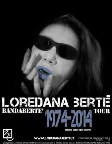 Loredana Berté torna a Milano con “Bandaberte’ ‘1974-2014’ tour”