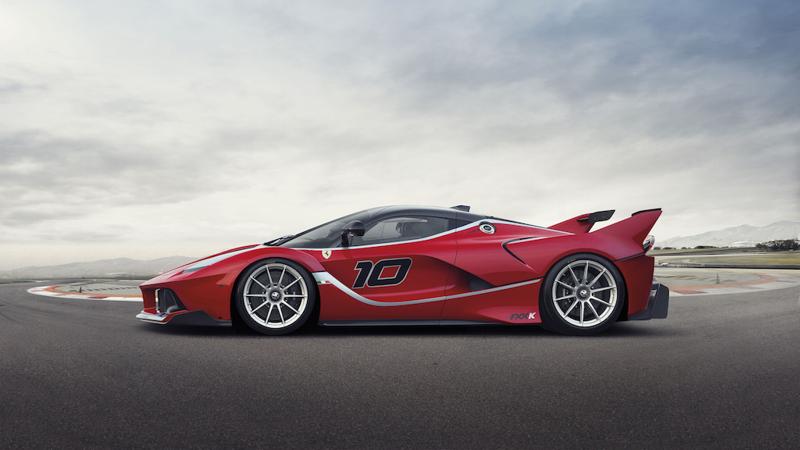 Ferrari FXX K 1050 CV da domare