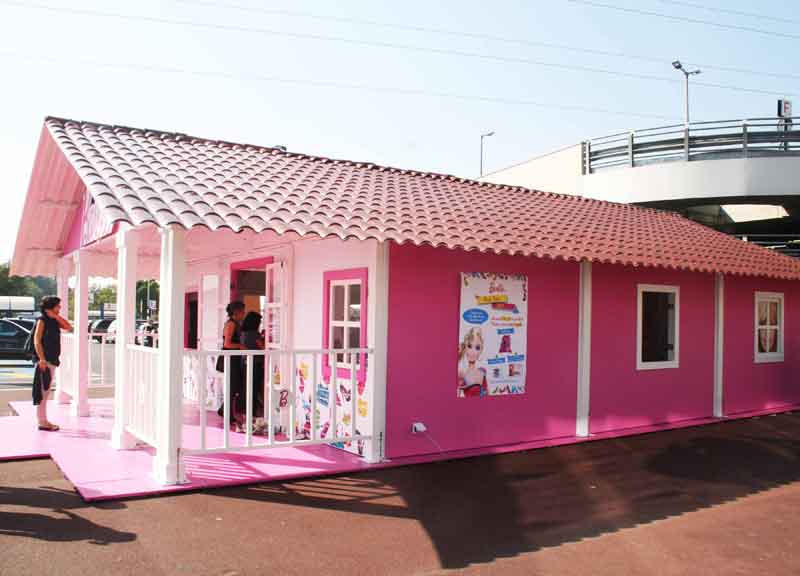 La casa di Barbie diventa realtà per Natale La casa di Barbie diventa realtà per Natale