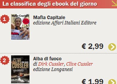 Mafia Capitale, l’ebook di Affari al primo posto dei libri più venduti