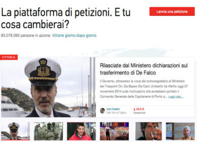 Petizioni sponsorizzate e nuovi finanziamenti: come funziona Change.org