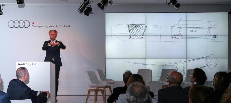L’Audi prologue a Milano per la premiere europea della nuova concept dei quattro anelli L’Audi prologue a Milano per la premiere europea della nuova concept dei quattro anelli