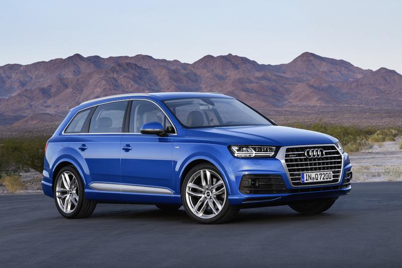 La nuova Audi Q7 in passerella a Detroit La nuova Audi Q7 in passerella a Detroit
