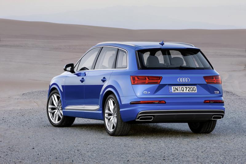 La nuova Audi Q7 in passerella a Detroit La nuova Audi Q7 in passerella a Detroit