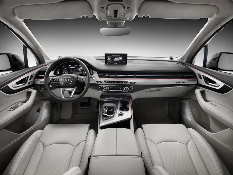 La nuova Audi Q7 in passerella a Detroit La nuova Audi Q7 in passerella a Detroit